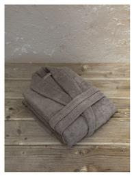 Asana Μπουρνούζι με Γιακά Dusty Beige Nima