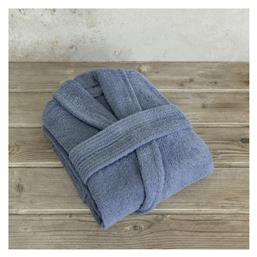 Asana Μπουρνούζι με Γιακά Smoke Blue Nima