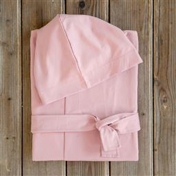 Comfort Γυναικείο Μπουρνούζι με Κουκούλα Dusty Pink 170gr/m² Nima