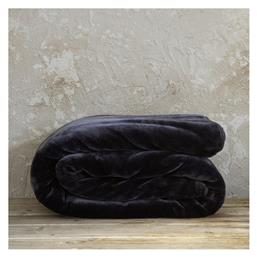 Υπέρδιπλη 220x240εκ. Coperta Μαύρο / Ανθρακί Nima