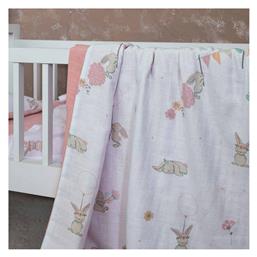 Κουβέρτα Κούνιας Bunny Love 140εκ. Nima
