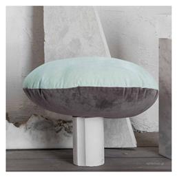 Μαξιλάρι Καναπέ 45x45 Velvety Gray/Mint Nima