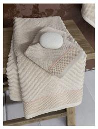 Πετσέτα Σώματος Trinity 70x140εκ. Beige Nima