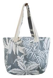 Quiver Τσάντα Θαλάσσης Floral Γκρι Nima
