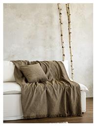 Ριχτάρι Τριθέσιου Καναπέ Δύο 'Οψεων Matis 180x300εκ. Brown Nima