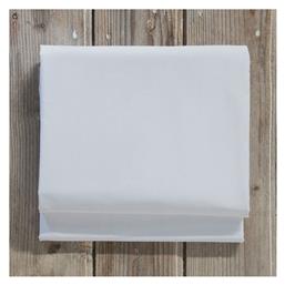Σεντόνι King Size με Λάστιχο 185x205x35εκ. Unicolors White Nima