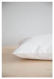 Σεντόνι Μονό με Λάστιχο 100x200x32εκ. Unicolors White Nima