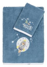 Σετ Βρεφικές Πετσέτες 2τμχ To The Moon Nima