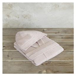 Zen Γυναικείο Μπουρνούζι με Κουκούλα Powder Pink Nima