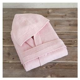 Zen Γυναικείο Μπουρνούζι με Κουκούλα Summer Pink 400gr/m² Nima