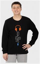 Παιδική Πιτζάμα Μαύρη Nina Club