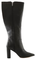 Danee Δερμάτινες Γυναικείες Μπότες Μαύρες Nine West