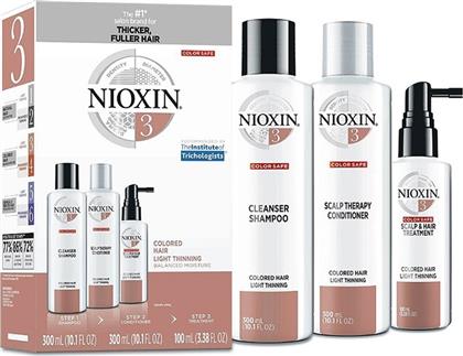 Nioxin 3 Colored Hair Light Thinning Σετ Περιποίησης Μαλλιών κατά της Τριχόπτωσης με Σαμπουάν 3τμχ από το Pharm24