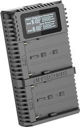 NiteCore Διπλός Φορτιστής Μπαταρίας USN3 Pro Συμβατός με Sony από το e-shop