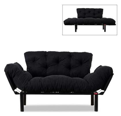 Nitta Διθέσιος Καναπές Κρεβάτι Υφασμάτινος 155x70x85εκ. Megapap