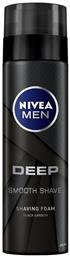 Men Deep Black Carbon Αφρός Ξυρίσματος 200ml Nivea