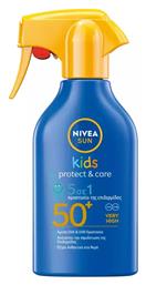 Sun Kids Protect & Care Αδιάβροχο Παιδικό Αντηλιακό Spray για Πρόσωπο & Σώμα SPF50 270ml Nivea