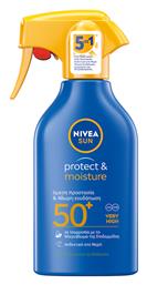 Sun Moisturising Trigger SPF50 Αντηλιακή Λοσιόν Nivea