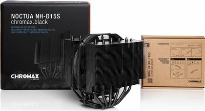 NH-D15S Chromax Black Ψύκτρα Επεξεργαστή για Socket AM4/AM5/1200/115x/1700 Noctua