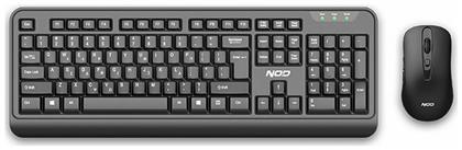 BusinessPRO Wireless Keyboard & Mouse Set Ασύρματο Σετ Πληκτρολόγιο & Ποντίκι Ελληνικό NOD