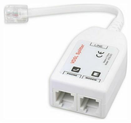 Splitter PSTN 087-0005 Λευκό NOD