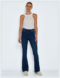 Ψηλόμεσο Γυναικείο Jean Παντελόνι Καμπάνα σε Bootcut Εφαρμογή Noisy May