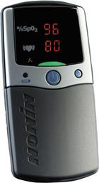 PalmSAT 2500 with 8000AP Alarms Επαγγελματικό Οξύμετρο για Παιδιά σε Γκρι χρώμα Nonin