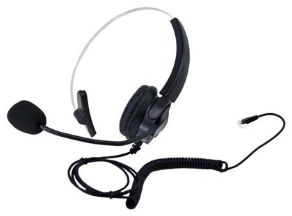 Headset RJ9 με Μικρόφωνο για Σταθερά Τηλέφωνα Noozy