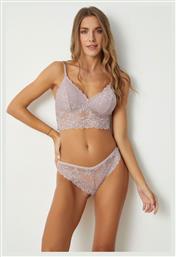 Δαντελένιο Σετ Εσωρούχων Bralette με Brazil Λιλά Norddiva