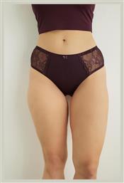Anna Γυναικείο Slip με Δαντέλα Μωβ Norddiva Lingerie