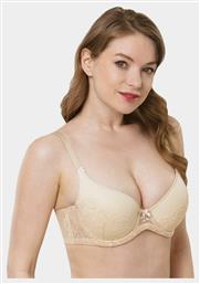 Μπεζ Minimizer Σουτιέν χωρίς Ενίσχυση Norddiva Lingerie