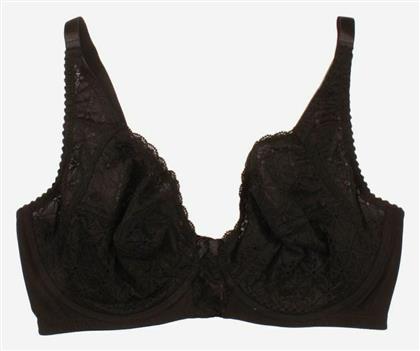 Μαύρο Σουτιέν χωρίς Ενίσχυση Norddiva Lingerie