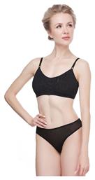 Σετ Εσωρούχων Μπουστάκι με Brazil Μαύρο Tiffani Norddiva Lingerie