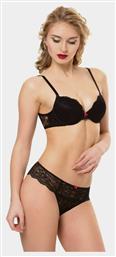 Σετ Εσωρούχων Σουτιέν με Brazil Μαύρο Norddiva Lingerie