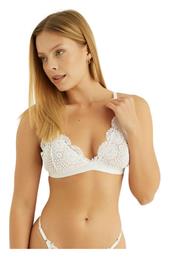 Vanessa Λευκό Γυναικείο Bralette Σουτιέν Norddiva Lingerie