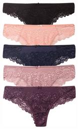 Veronica Γυναικεία Brazil MultiPack με Δαντέλα Norddiva Lingerie