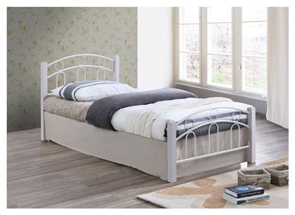 Norton Μονό για Στρώμα 90x190cm Λευκό - Woodwell