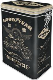 Nostalgic Art Μεταλλικό Κουτί Goodyear Motorcycle 18x10x7.5cm από το Ladopano