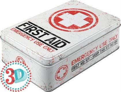 Nostalgic Μεταλλικό κουτί Flat 3D First Aid Kit από το Ladopano