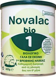 Novalac Γάλα σε Σκόνη Bio 1 0m+ 400gr από το Pharm24