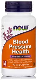 Blood Pressure Health 90 φυτικές κάψουλες Now Foods