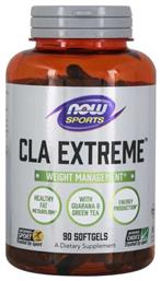 CLA Extreme 750mg 90 μαλακές κάψουλες Now Foods