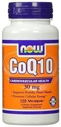 CoQ10 30mg 120 φυτικές κάψουλες Now Foods