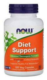 Diet Support Συμπλήρωμα για Αδυνάτισμα 120 κάψουλες Now Foods