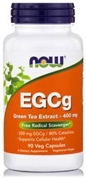 EGCg Green Tea Extract 400mg 90 φυτικές κάψουλες Now Foods