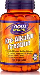 Now Foods Kre Alkalyn Creatine 120 κάψουλες από το Pharm24