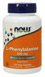 L-Phenylalanine 500mg 120 Φυτικές Κάψουλες Now Foods