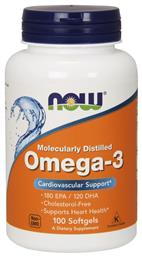 Molecularly Distilled Omega 3 Ιχθυέλαιο 1000mg 1τμχ Now Foods