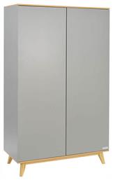 Ντουλάπα Oslo Δίφυλλη Grey 105x53x180cm - Bebe Stars