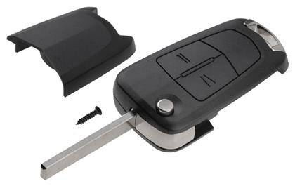 Κέλυφος Κλειδιού Αυτοκινήτου με Λάμα με 2 Κουμπιά για Opel NTY